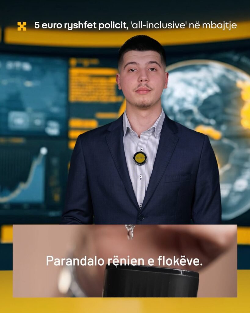 5 Euro Ryshfet Policit, 'all Inclusive' Në Mbajtje