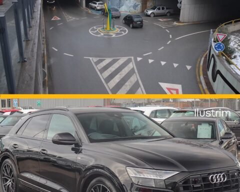 Audi Q8 ‘fluturon’ Nga Vendi I Parkimit Në Ferizaj!