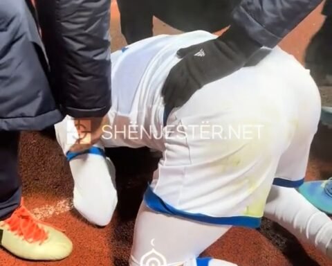 Elvir Gashjani Bie Në Sexhde Pas Golit Të Tij, Që I Dha Fitoren Kosovës U19 Kundër Spanjës U19