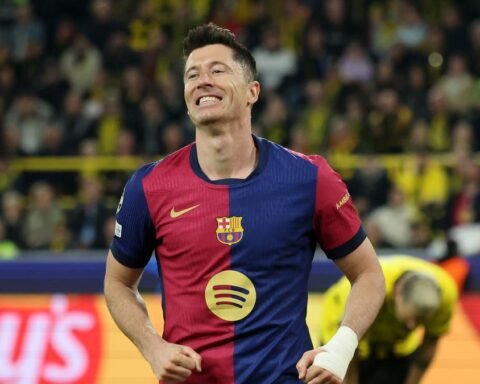 Lewandowski Grimace