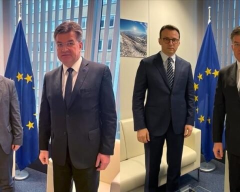 Miroslav Lajcak Besnik Bislimi Petar Petkoviq