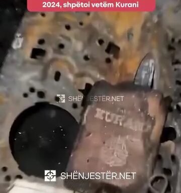 Në Veturën Që U Dogj Më 19 Dhjetor 2024, Shpëtoi Vetëm Kurani