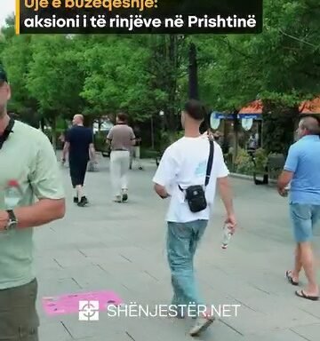 Ujë E Buzëqeshje: Aksioni I Të Rinjve Në Prishtinë