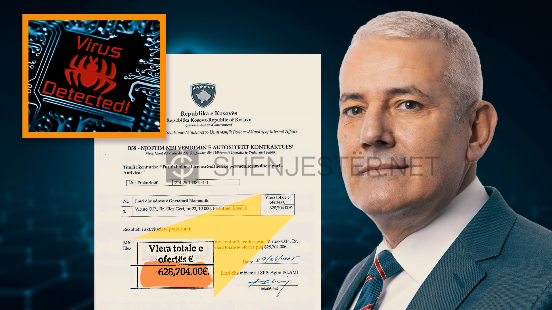 Xhelal Sveçla Shenjester.net